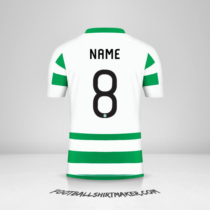 Shirt Celtic FC Cup 2019/20 -  name - 8