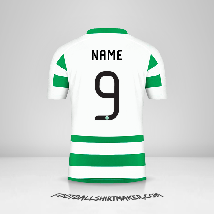 Trikot Celtic FC Cup 2019/20 -  name - 9