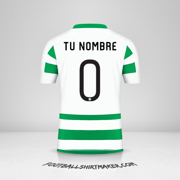 Jersey Celtic FC Cup 2019/20 -  tu nombre - 0