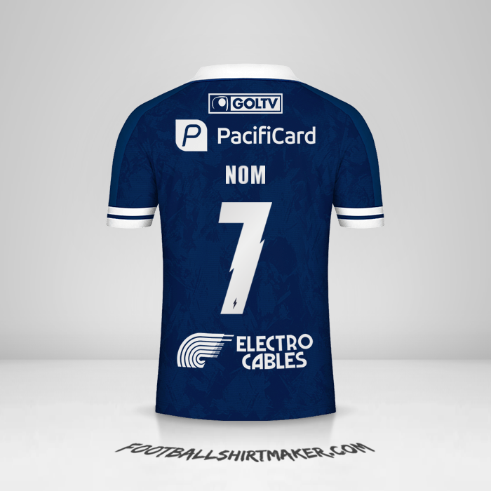 Maillot Emelec 2021 -  nom - 7