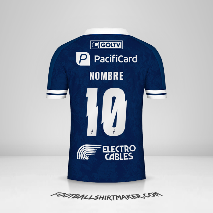 Jersey Emelec 2021 -  nombre - 10