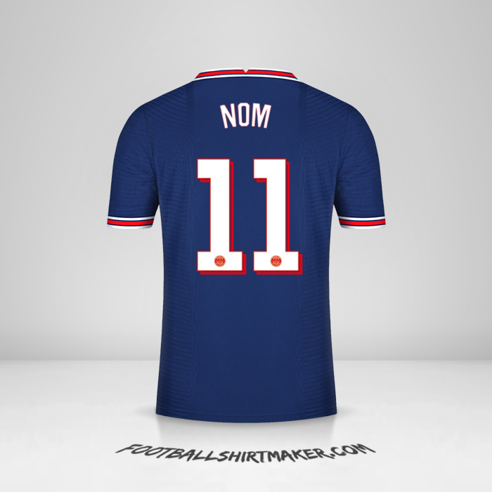 Maillot Paris Saint Germain Cup 2021/2022 -  nom - 11