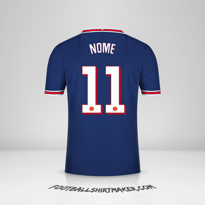 Camisola Paris Saint Germain Cup 2021/2022 -  nome - 11