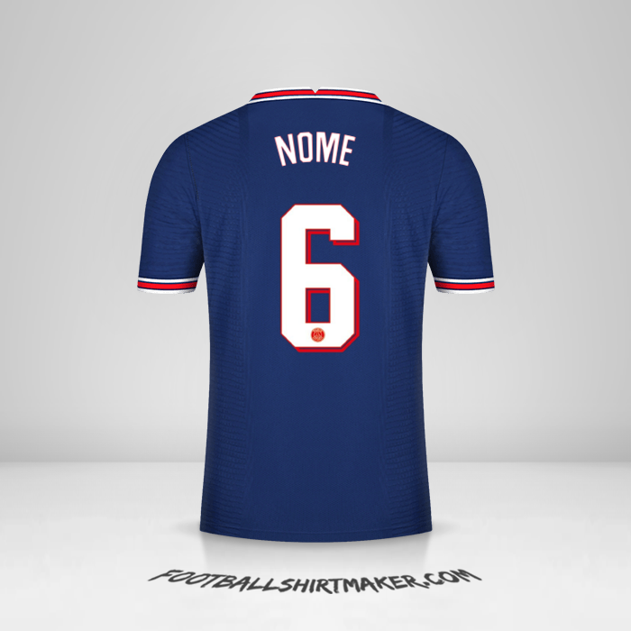 Camisa Paris Saint Germain Cup 2021/2022 -  nome - 6