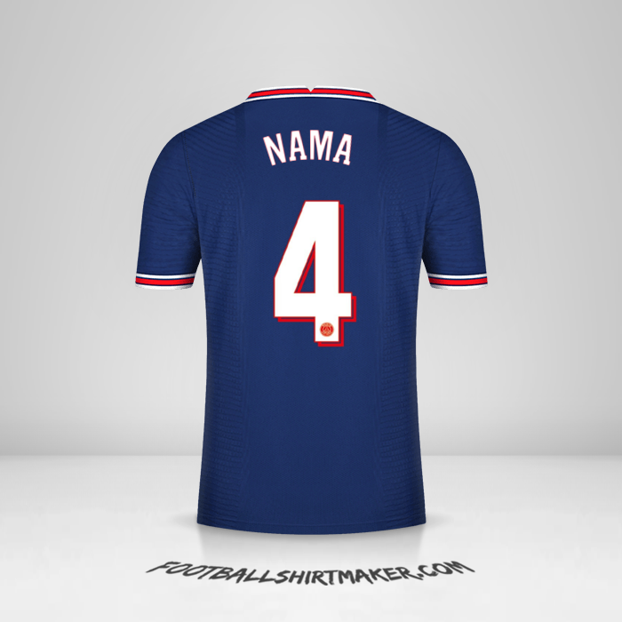 Jersey Paris Saint Germain Cup 2021/2022 -  nama - 4
