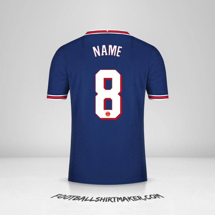 Trikot Paris Saint Germain Cup 2021/2022 -  name - 8