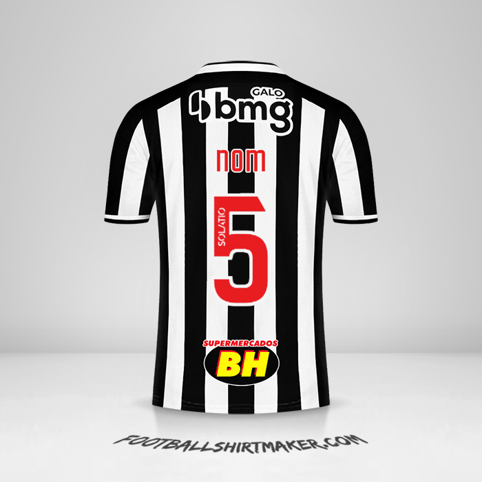 Maillot Atletico Mineiro 2021 -  nom - 5