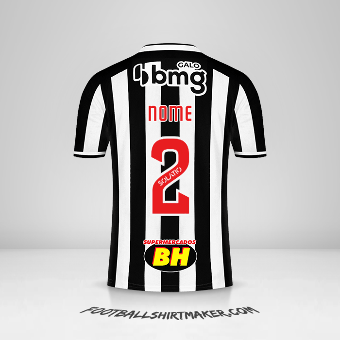 Camisola Atletico Mineiro 2021 -  nome - 2