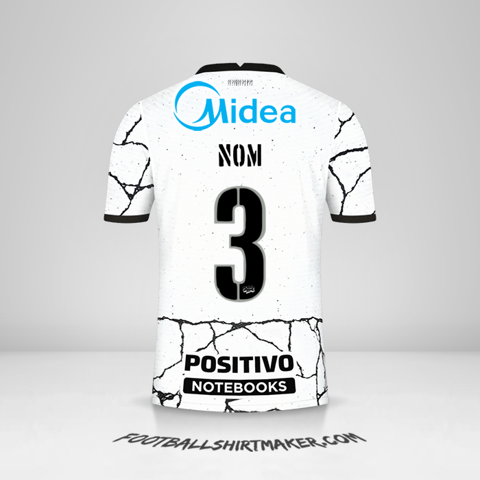 Maillot Corinthians 2021/2022 -  nom - 3