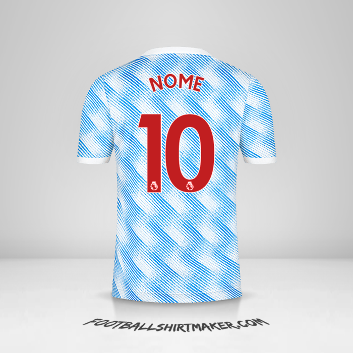 Maglia Manchester United 2021/2022 Seconda -  nome - 10