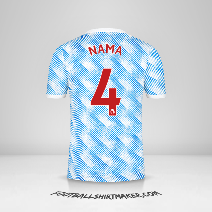 Jersey Manchester United 2021/2022 Alternatif -  nama - 4