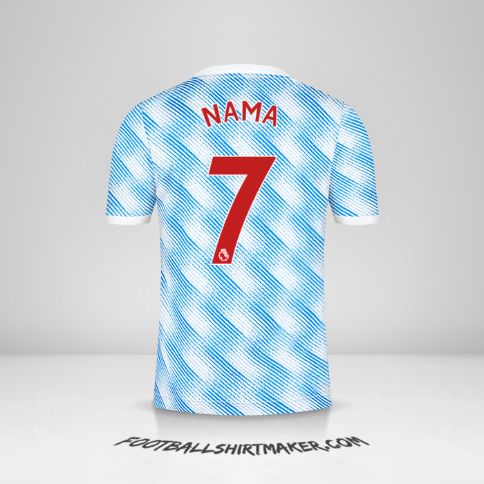 Jersey Manchester United 2021/2022 Alternatif -  nama - 7