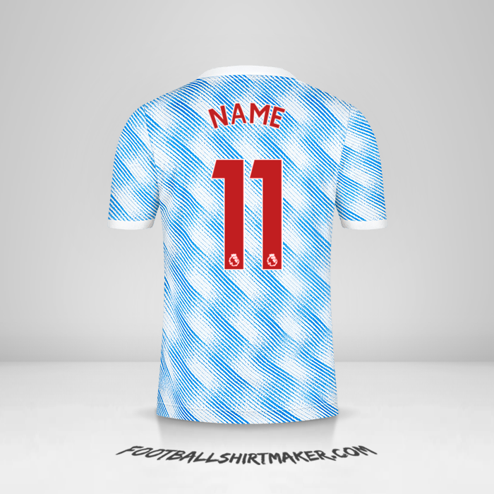Shirt Manchester United 2021/2022 Away -  name - 11