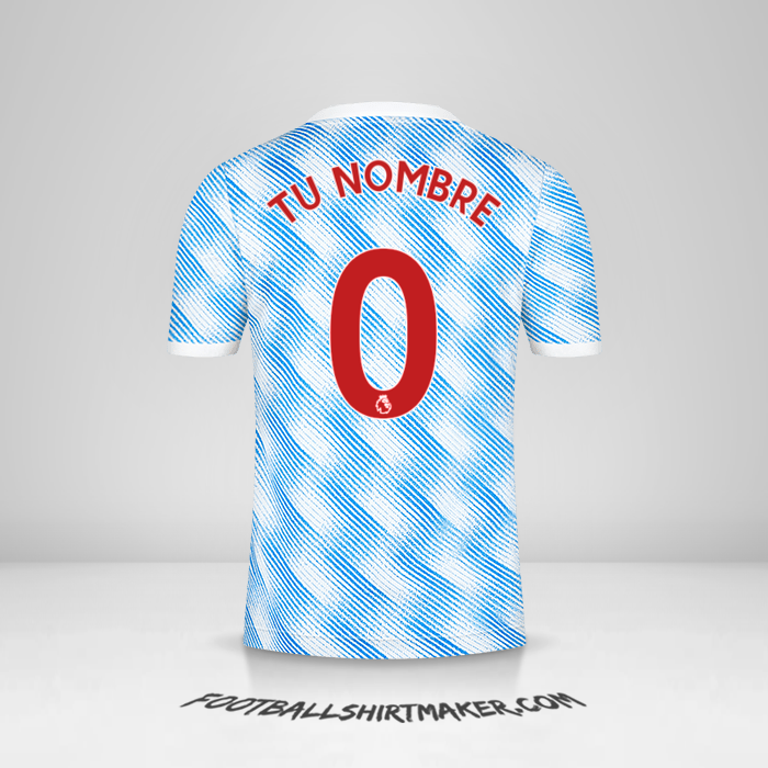 Jersey Manchester United 2021/2022 II -  tu nombre - 0
