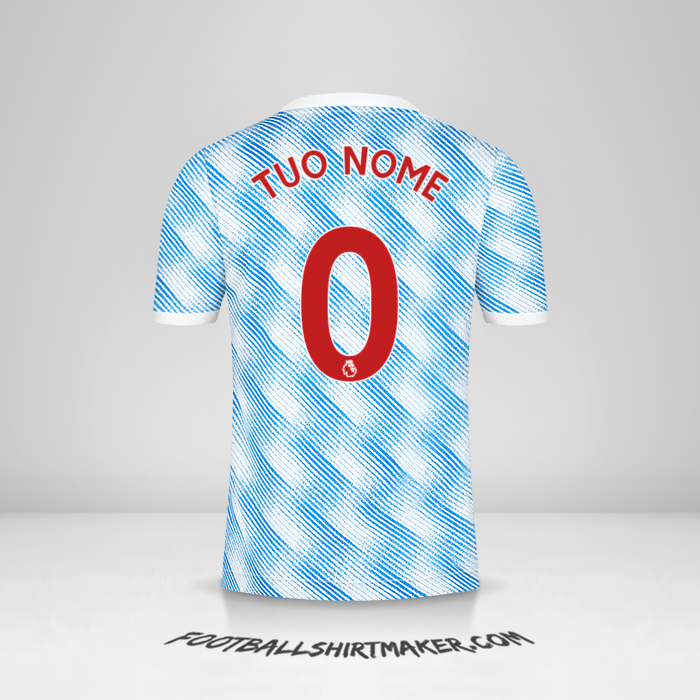 Maglia Manchester United 2021/2022 II -  tuo nome - 0