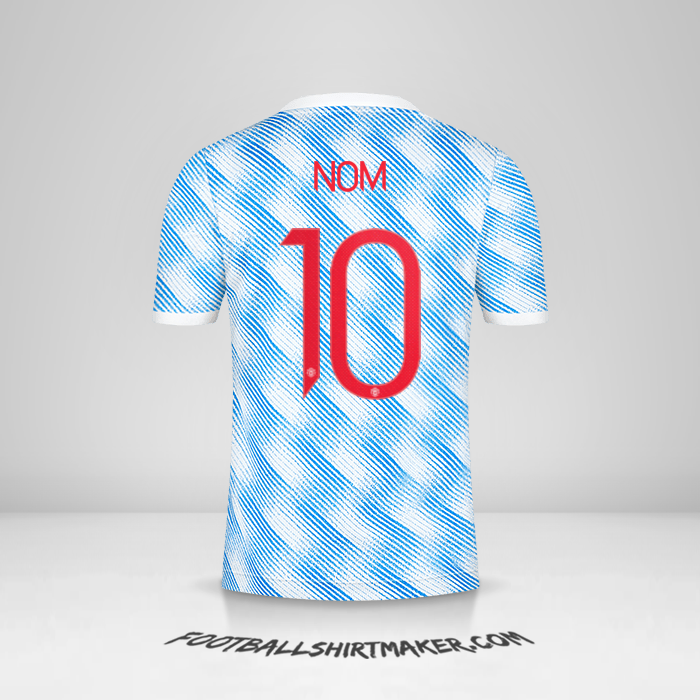 Maillot Manchester United Cup 2021/2022 Extérieur -  nom - 10