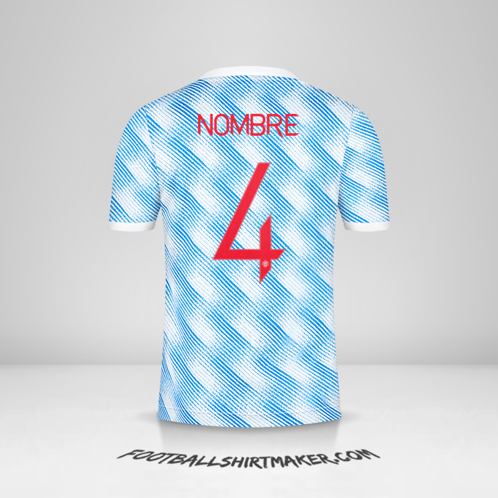 Jersey Manchester United Cup 2021/2022 Visita -  nombre - 4