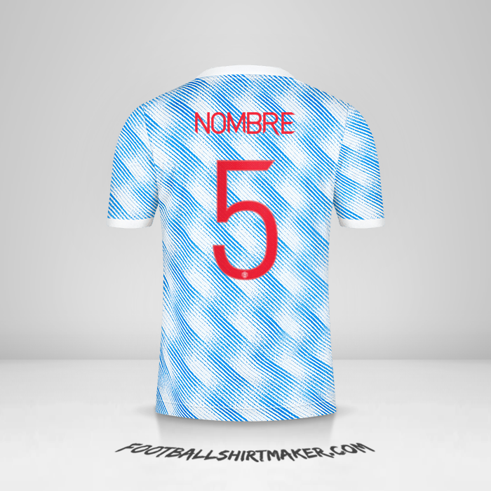 Jersey Manchester United Cup 2021/2022 Visita -  nombre - 5