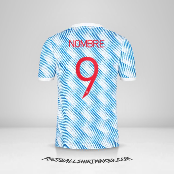 Jersey Manchester United Cup 2021/2022 Visita -  nombre - 9