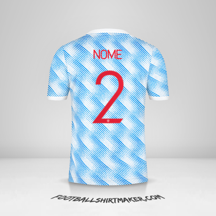 Maglia Manchester United Cup 2021/2022 Seconda -  nome - 2
