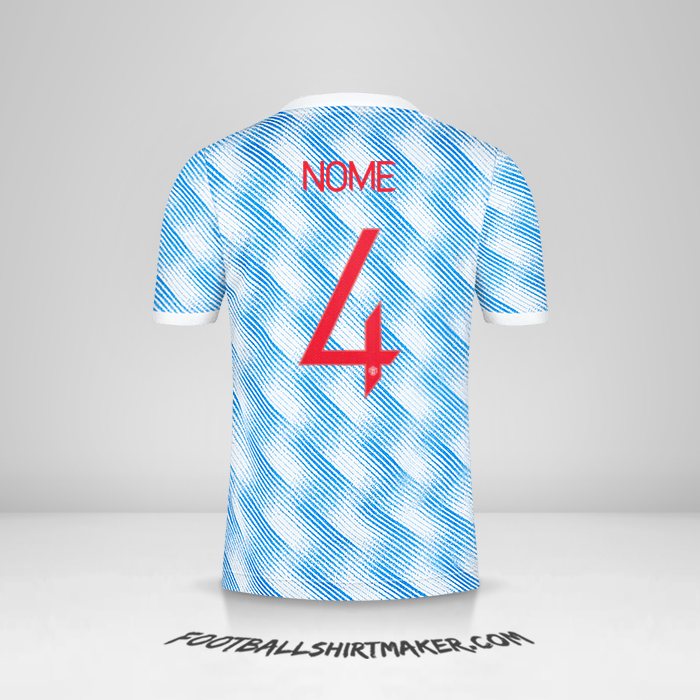 Maglia Manchester United Cup 2021/2022 Seconda -  nome - 4
