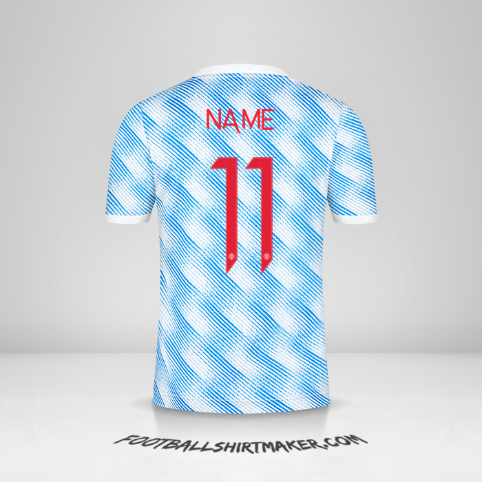 Trikot Manchester United Cup 2021/2022 Auswärts -  name - 11