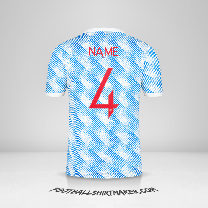 Trikot Manchester United Cup 2021/2022 Auswärts -  name - 4