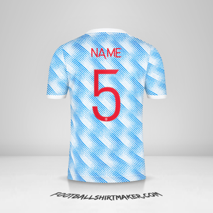 Trikot Manchester United Cup 2021/2022 Auswärts -  name - 5