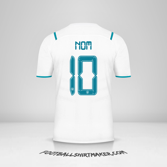 Maillot Manchester City Cup 2021/2022 Extérieur -  nom - 10