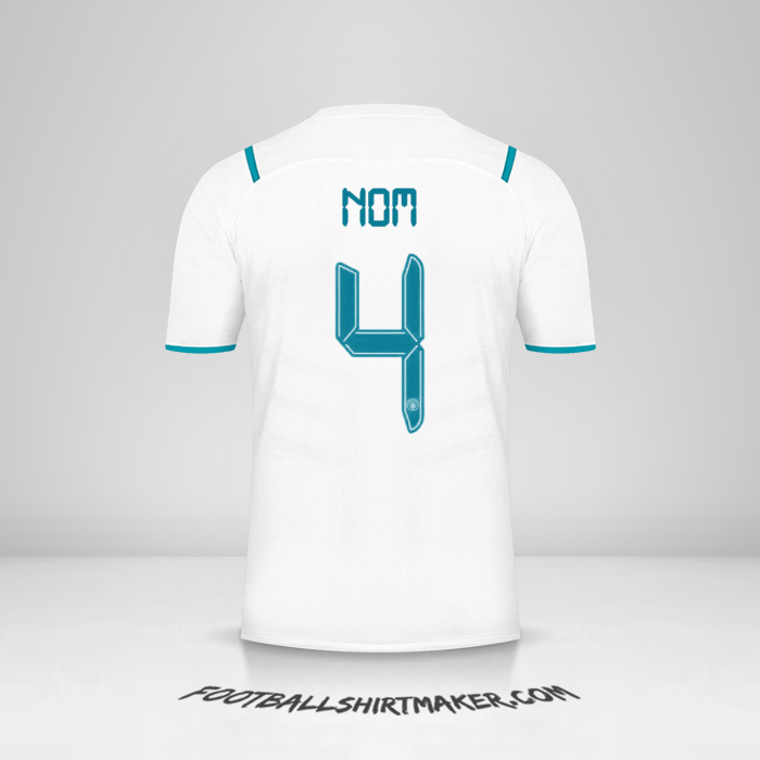 Maillot Manchester City Cup 2021/2022 Extérieur -  nom - 4
