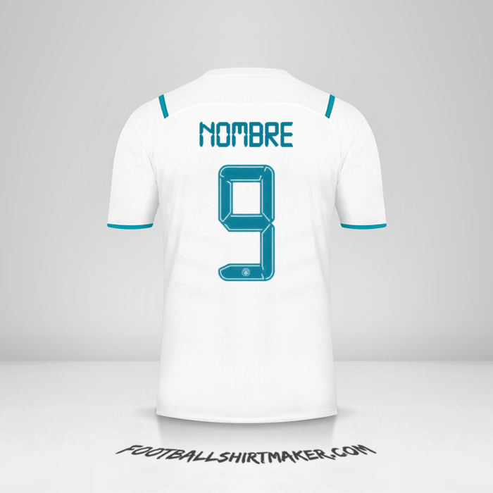 Camiseta Manchester City Cup 2021/2022 Visita -  nombre - 9