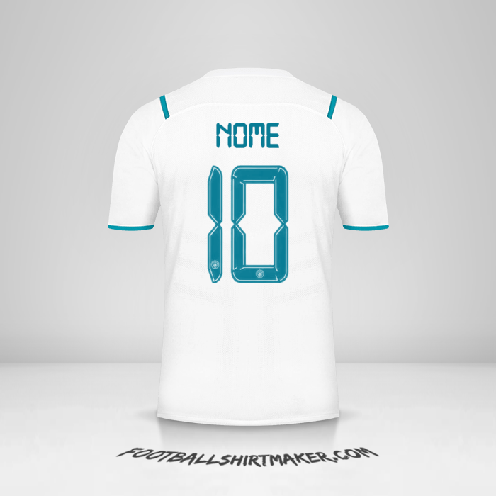 Maglia Manchester City Cup 2021/2022 Seconda -  nome - 10