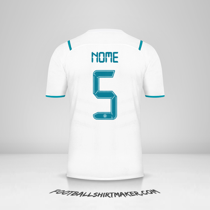 Maglia Manchester City Cup 2021/2022 Seconda -  nome - 5