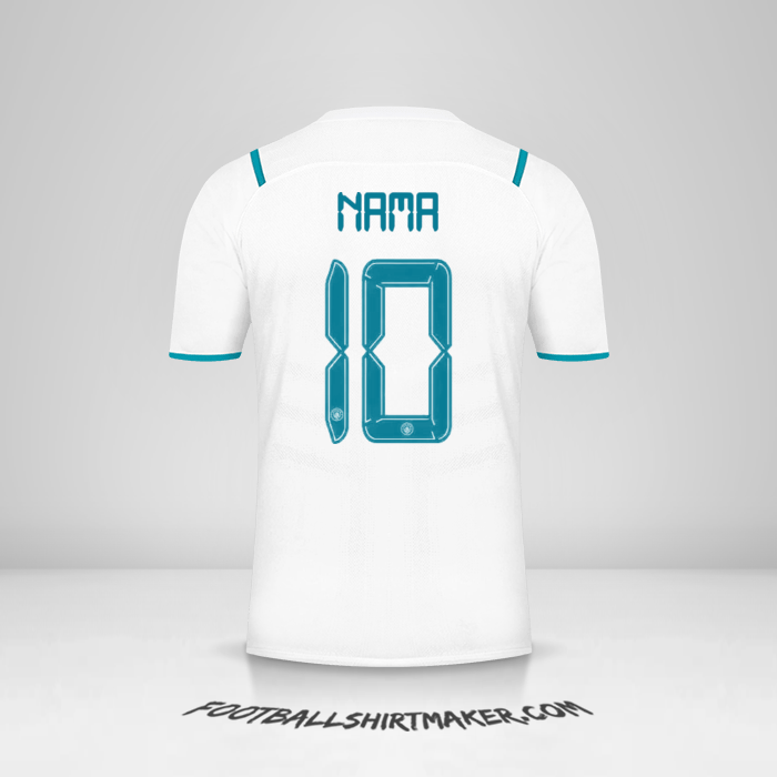 Jersey Manchester City Cup 2021/2022 Alternatif -  nama - 10