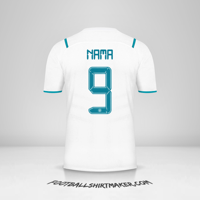Jersey Manchester City Cup 2021/2022 Alternatif -  nama - 9