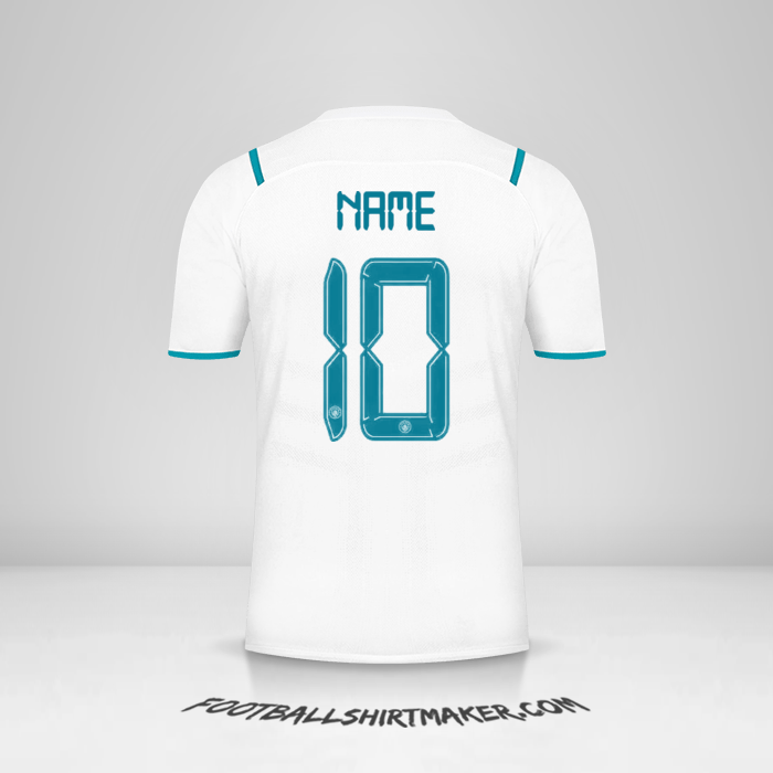 Trikot Manchester City Cup 2021/2022 Auswärts -  name - 10