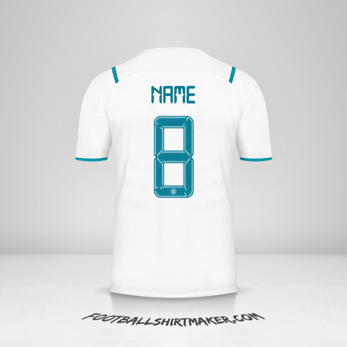 Trikot Manchester City Cup 2021/2022 Auswärts -  name - 8