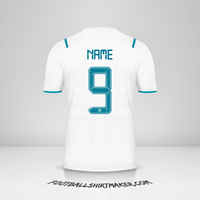 Trikot Manchester City Cup 2021/2022 Auswärts -  name - 9