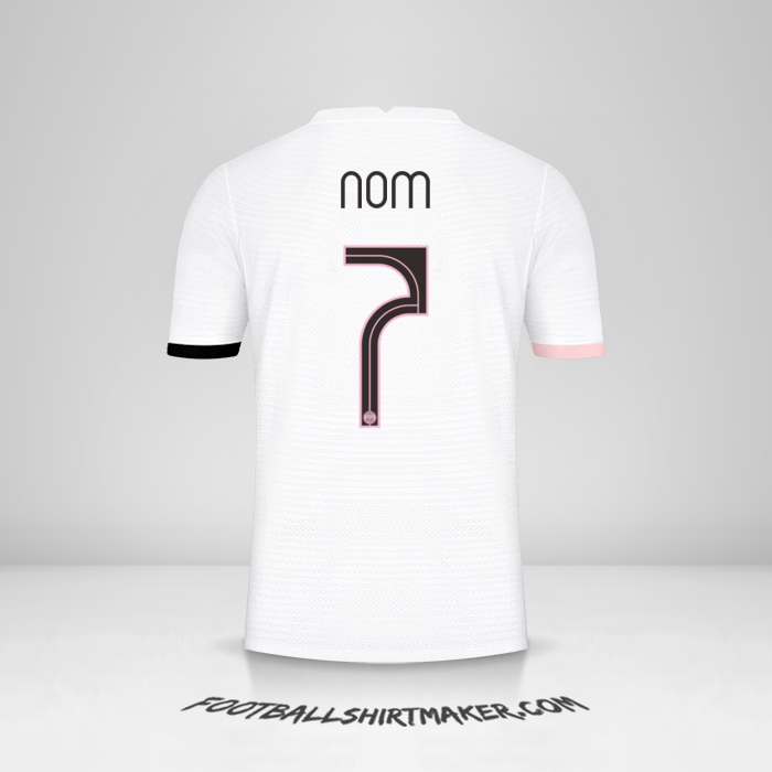 Maillot Paris Saint Germain Cup 2021/2022 Extérieur -  nom - 7
