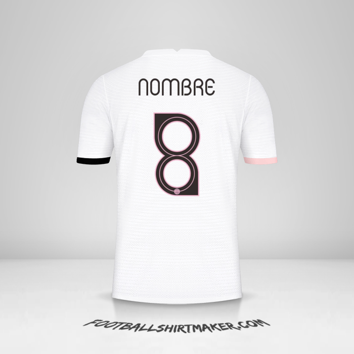 Jersey Paris Saint Germain Cup 2021/2022 Visita -  nombre - 8