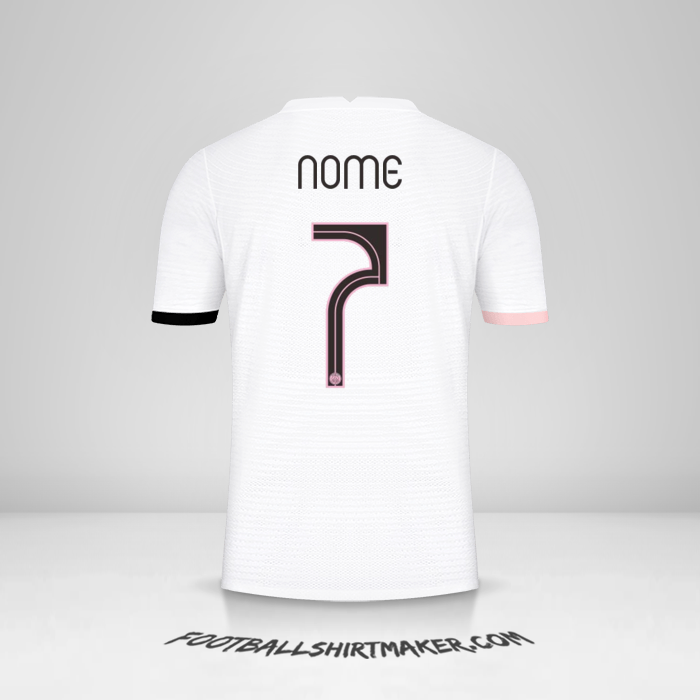 Camisa Paris Saint Germain Cup 2021/2022 Alternativa -  nome - 7