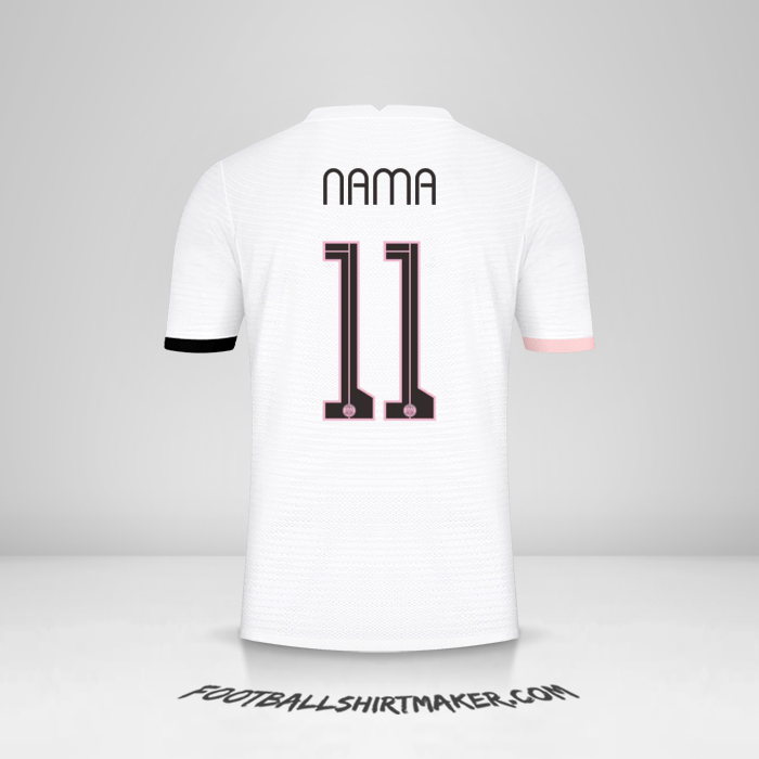 Jersey Paris Saint Germain Cup 2021/2022 Alternatif -  nama - 11