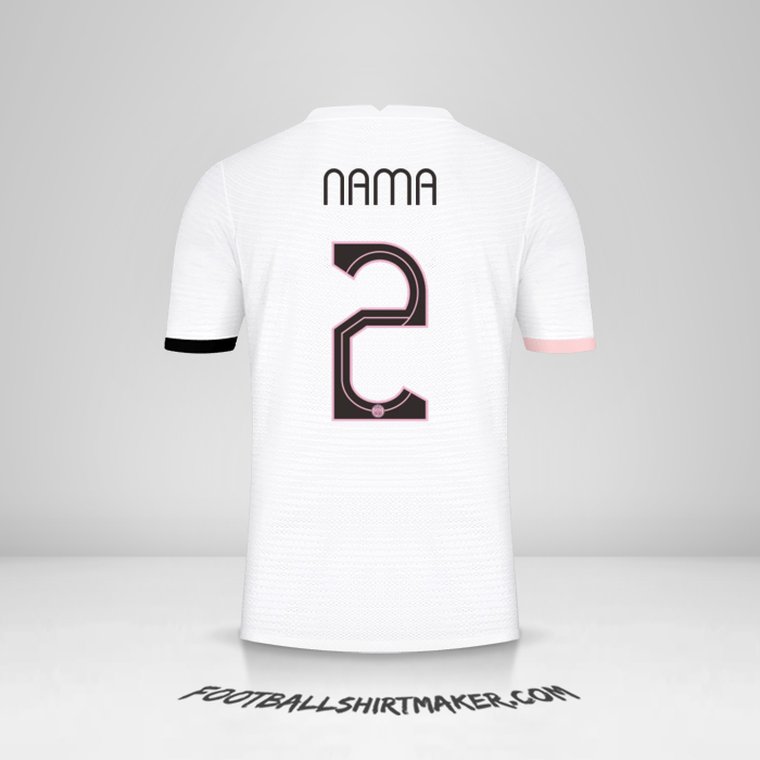 Jersey Paris Saint Germain Cup 2021/2022 Alternatif -  nama - 2