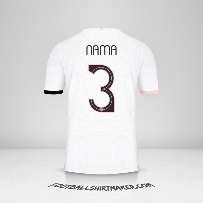 Jersey Paris Saint Germain Cup 2021/2022 Alternatif -  nama - 3