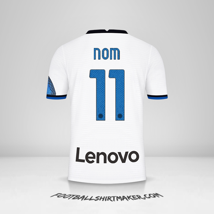 Maillot Inter 2021/2022 Extérieur -  nom - 11
