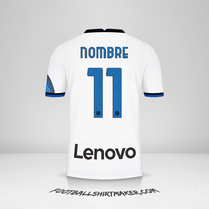 Jersey Inter 2021/2022 Visita -  nombre - 11