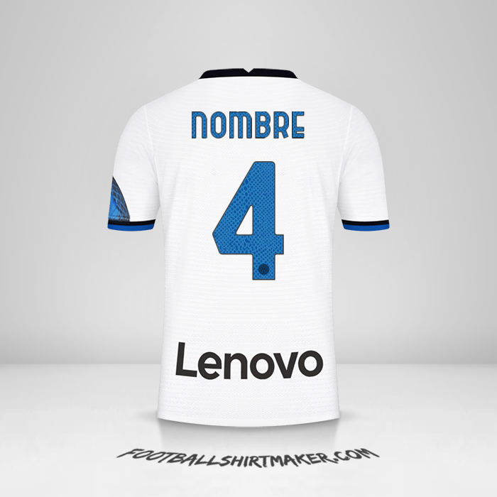 Jersey Inter 2021/2022 Visita -  nombre - 4