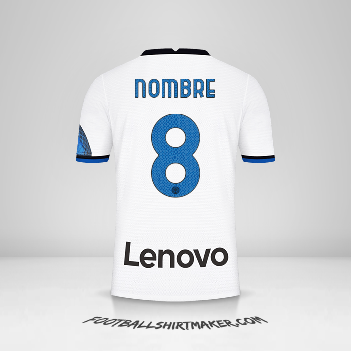 Jersey Inter 2021/2022 Visita -  nombre - 8