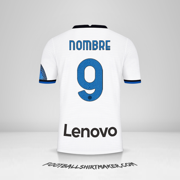 Jersey Inter 2021/2022 Visita -  nombre - 9