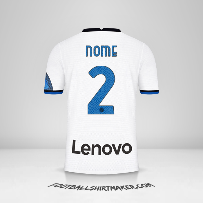 Camisa Inter 2021/2022 Alternativa -  nome - 2